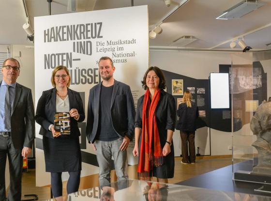 Ausstellung "Hakenkreuz und Notenschlüssel" im Stadtgeschichtlichen Museum Leipzig