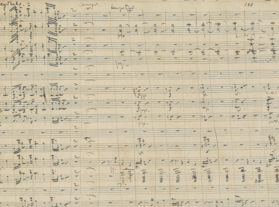 Orchesterwerk in e-Moll von Richard Wagner aus dem Jahr 1830
