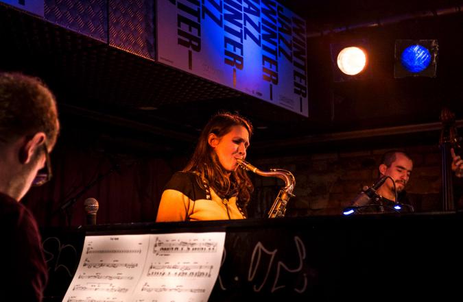 A Winterjazz performance in Cologne’s Stadtgarten, a leading venue for improvised music